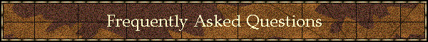 Frequently Asked Questions