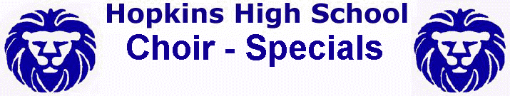 Choir - Specials
